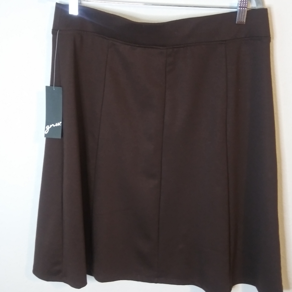 GRW BROWN SKIRT